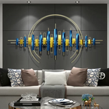 Golden Decorative Abstarct Iron Wall Art