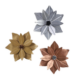 Kekkie Sunflower Multi Color Iron Wall Art Set of 3 pcs