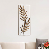 Elegant Small Leafs Decorative Iron Wall Art For Home Decor