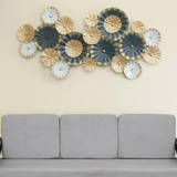 Mesmerizing Cluster Of Metal Geometric Circle Iron Wall Art