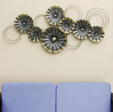 Glittering Decorative Iron Abstract Metal Wall Art