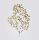 Resplendent Classical Autumn Season Tree Leafs Decor Metal Wall Art