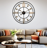 Alluring Arrow Designer Metal Antique Wall Clock 20 Inch