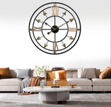 Alluring Arrow Designer Metal Antique Wall Clock 20 Inch