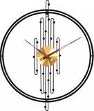 Black Metal Aesthetic Modern Wall Clock