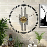 Black Metal Aesthetic Modern Wall Clock