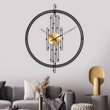 Black Metal Aesthetic Modern Wall Clock