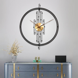 Black Metal Aesthetic Modern Wall Clock