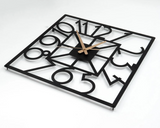 Square 20" Decorative Modern Wall Clock