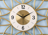 Modern Star Decorative Golden Classic Wall Clock