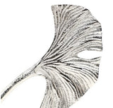 Silver Aluminum Lilly Flower Decor For Metal & Black Marble