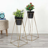 Triangular Modern Nordic Metal Planter