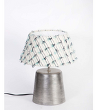 Antique Decorative Textured Metal Table Lamp